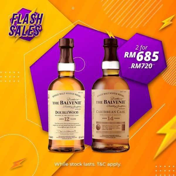 Flash Sale - Balvenie 12 & 14 Years Speyside Single Malt [700ML]