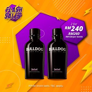 Flash Sale - Bulldog London Dry Gin [700ML] x 2