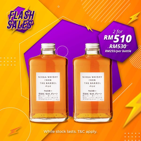 Flash Sale - Nikka From The Barrel Japanese Blended [500ML] x 2