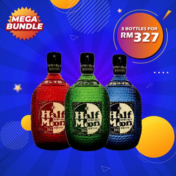 Mega Big Bundle - Iseman Half Moon Bundle [720ML] x 3
