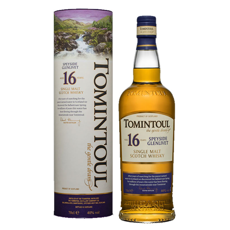 Tomintoul 16 Years Speyside Single Malt [700ML]