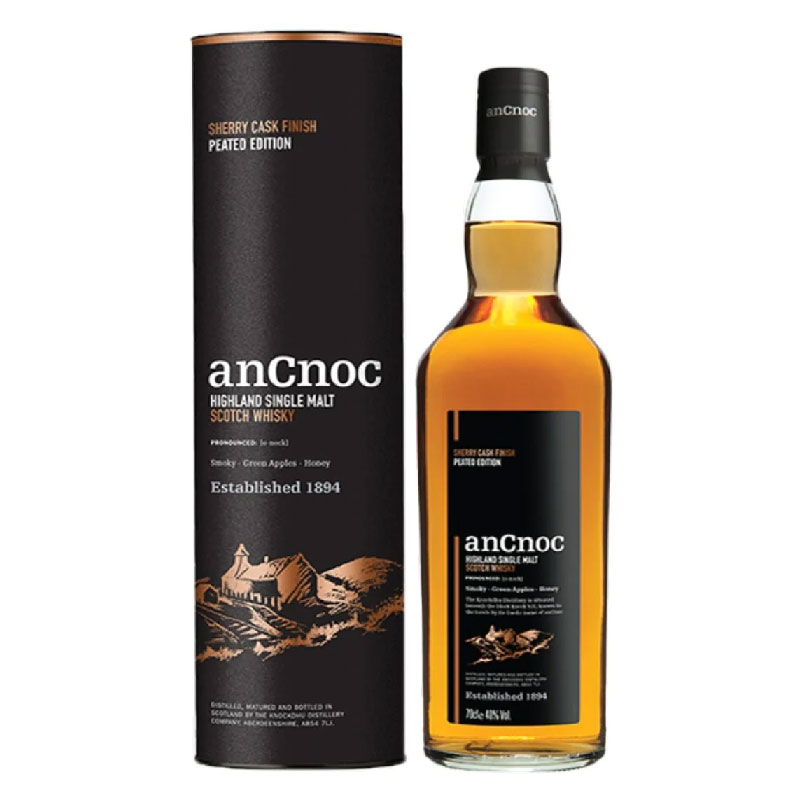 AnCnoc Sherry Cask Finish Peated Edition [700ML]