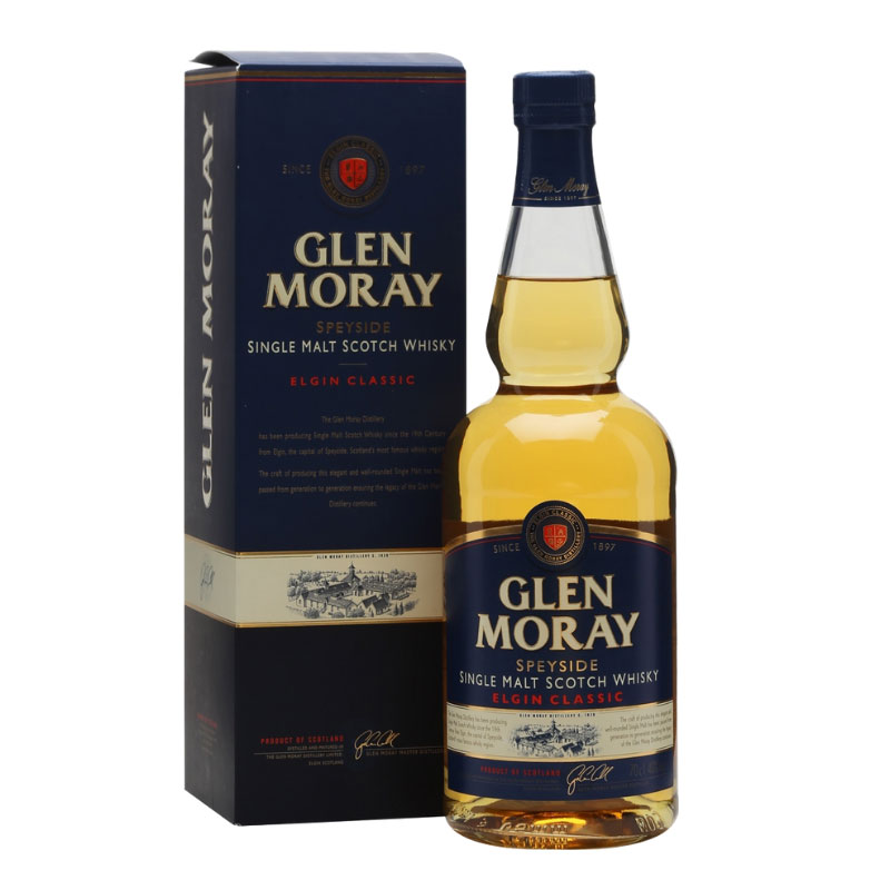 Glen Moray Elgin Classic Speyside Single Malt Scotch [700ML]