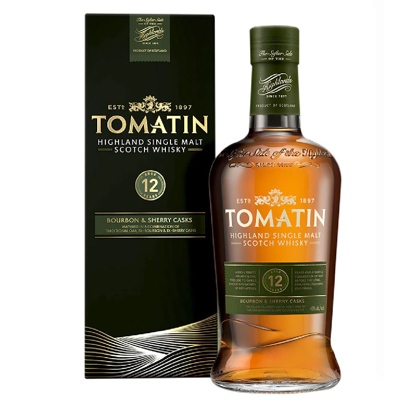 Tomatin 12 Years Old Highland Single Malt [1000ML]