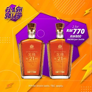 Flash Sale - John Walker & Sons XR21 Blended Scotch [750ML] x 2