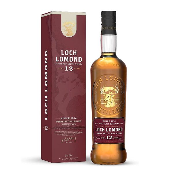 Loch Lomond 12 Years American Oak Highland Single Malt Scotch [750ML]