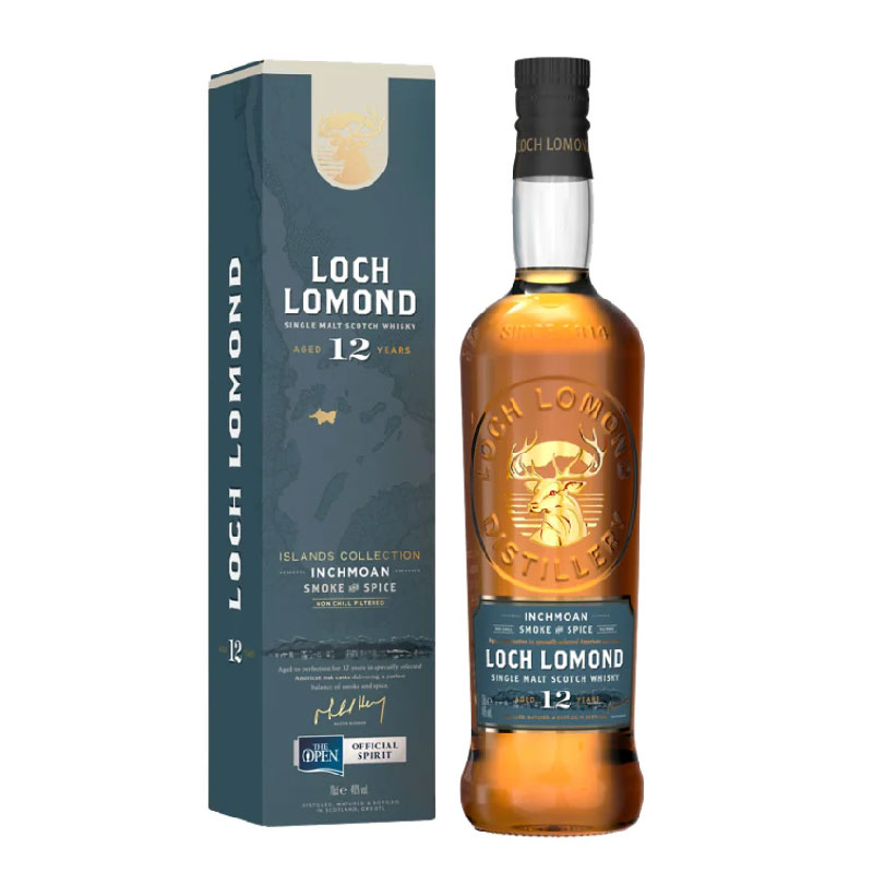 Loch Lomond 12 Years American Oak Rich Highland Single Malt Scotch [750ML]