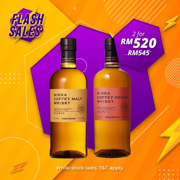 Flash Sale - Nikka Coffey Grain & Malt [700ML]