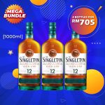 Mega Big Bundle – Singleton Glen Ord 12 Years Speyside Single Malt [1000ML] x 3