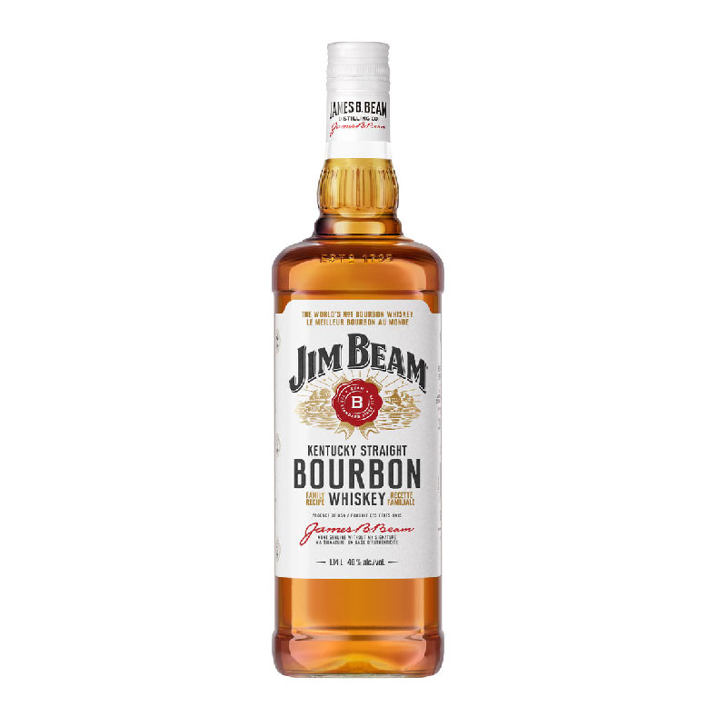 Jim Beam White Label Bourbon [1000ML]