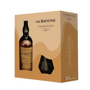 Balvenie 14 Years Caribbean Cask [Free 2 Glasses] [700ML]