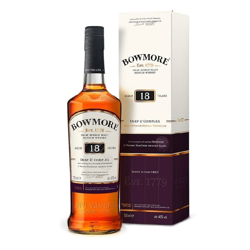 Bowmore 18 Years Deep & Complex Islay Single Malt [700ML]
