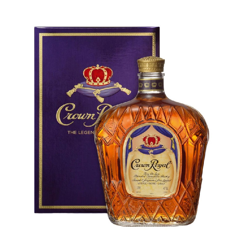 Crown Royal Deluxe Blended Whisky [1000ML]