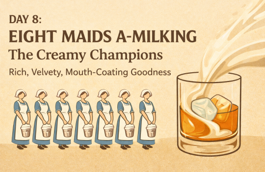 Day 8-Eight Maids A-Milking