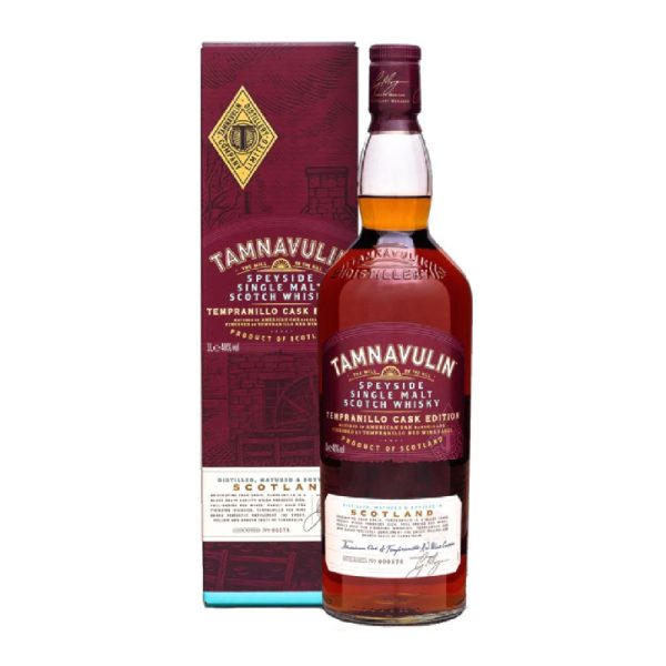 Tamnavulin Tempranillo Cask Speyside Single Malt Scotch Whisky [1000ML]