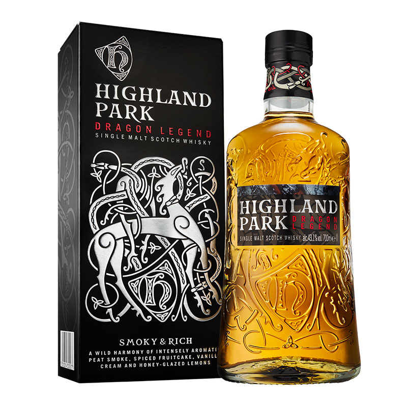 Highland Park Spirit Of Dragon Legend Island Single Malt [700ML] [No Box]
