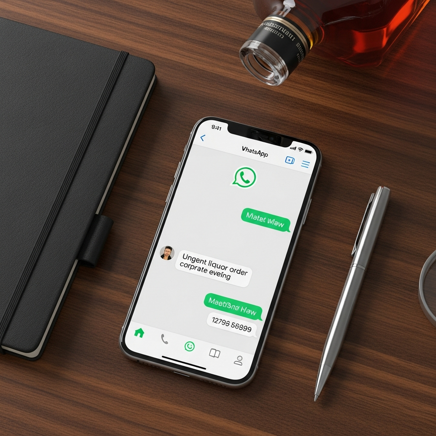 To visually represent the fast and direct emergency ordering process via a mobile device, as highlighted in the article.