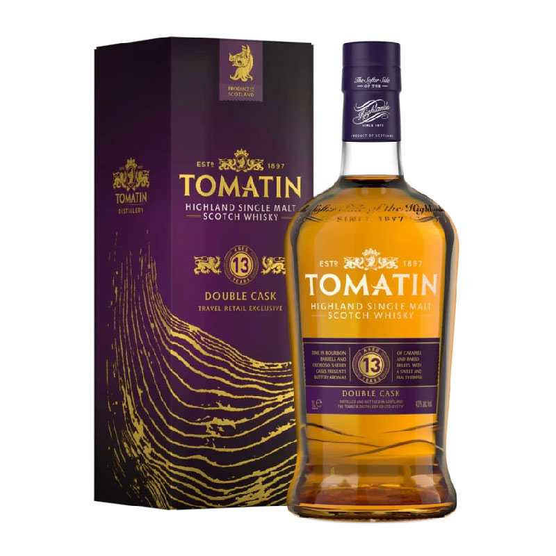 Tomatin 13 Years Double Cask Highland Single Malt [1000ML]